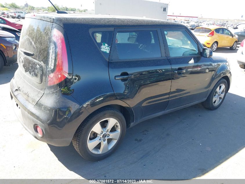 2018 KIA SOUL BASE - KNDJN2A2XJ7559789
