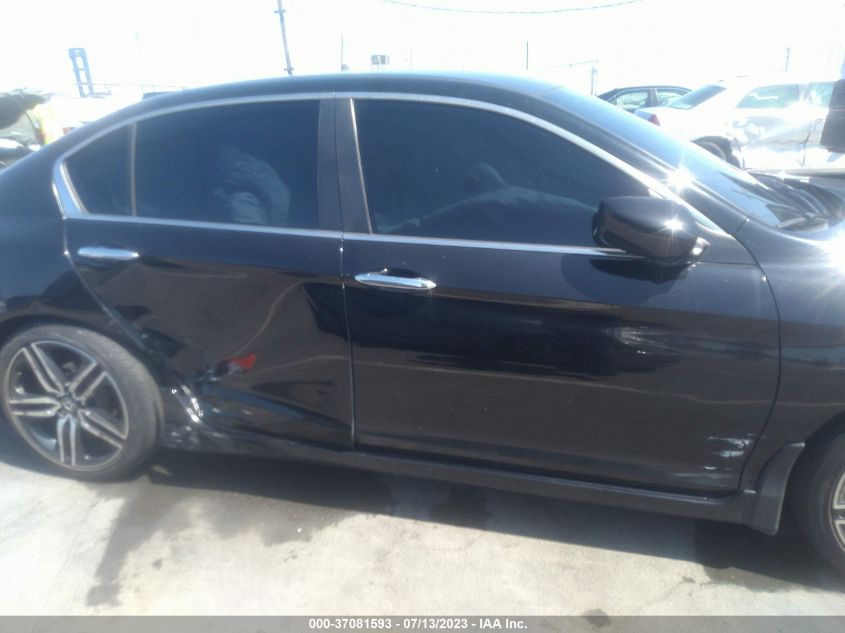 2017 HONDA ACCORD SEDAN SPORT SE - 1HGCR2F10HA025731