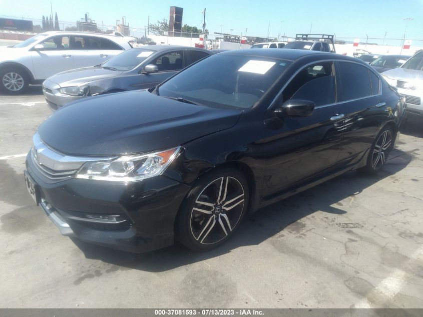 2017 HONDA ACCORD SEDAN SPORT SE - 1HGCR2F10HA025731