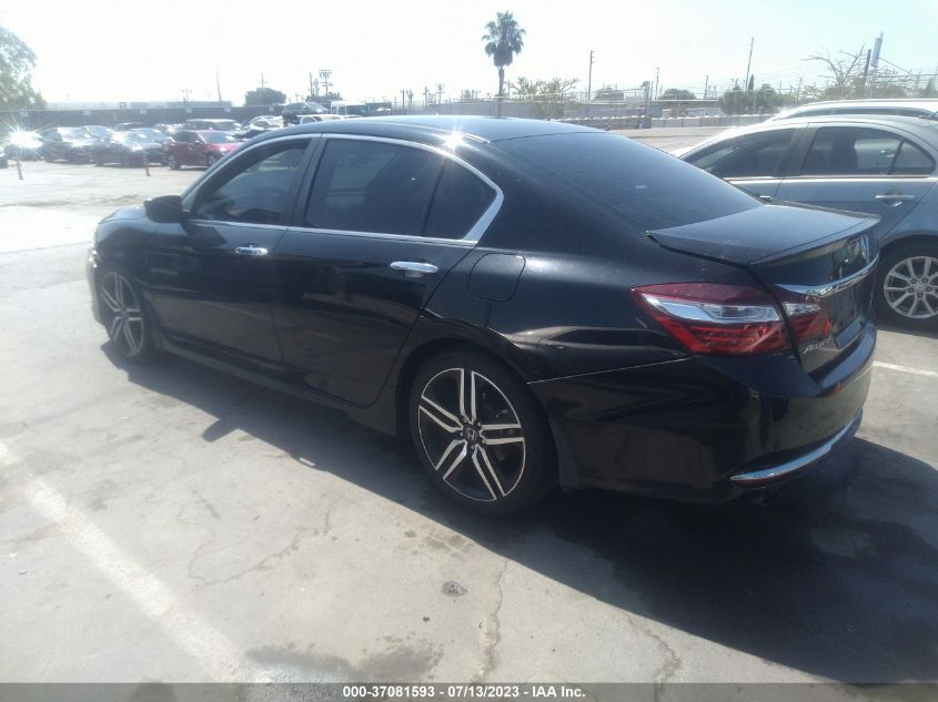 2017 HONDA ACCORD SEDAN SPORT SE - 1HGCR2F10HA025731
