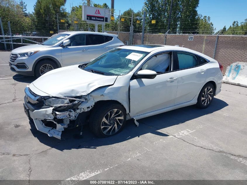 2017 HONDA CIVIC SEDAN EX - 19XFC2F75HE230699