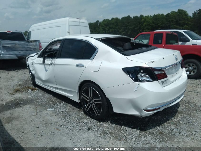 2016 HONDA ACCORD SEDAN SPORT - 1HGCR2F6XGA164131