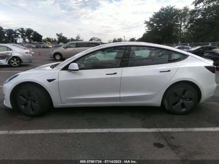 2021 TESLA MODEL 3 LONG RANGE - 5YJ3E1EB5MF906652