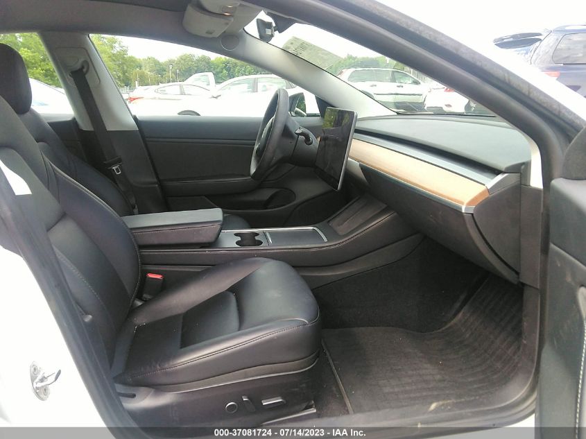 2021 TESLA MODEL 3 LONG RANGE - 5YJ3E1EB5MF906652