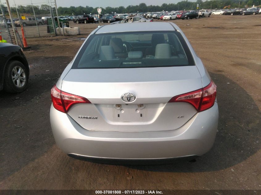 2018 TOYOTA COROLLA L/LE/XLE/SE/XSE - 5YFBURHEXJP803133