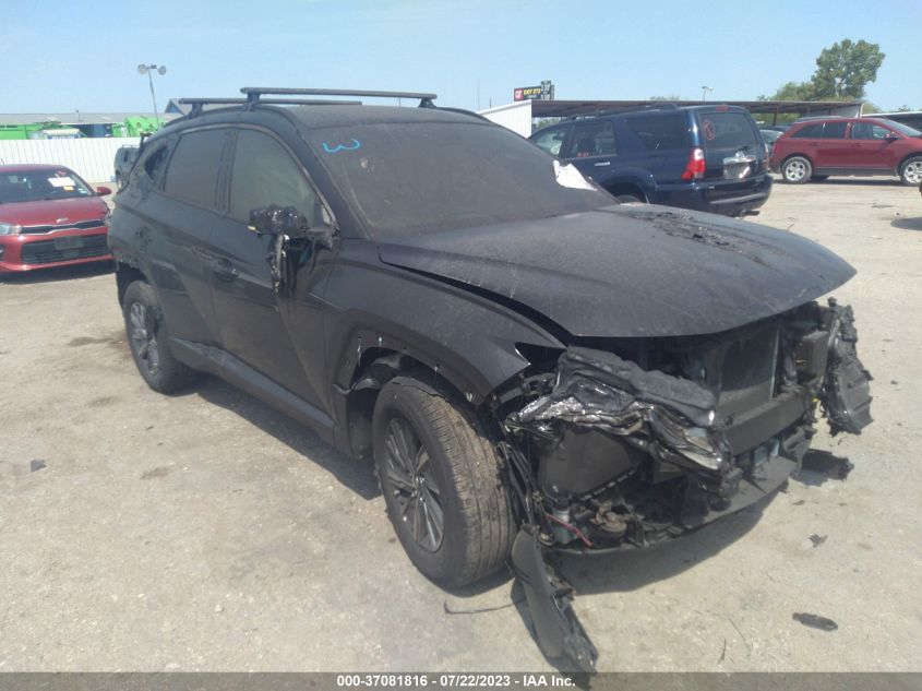 2022 HYUNDAI TUCSON HYBRID BLUE - KM8JBCA18NU080022