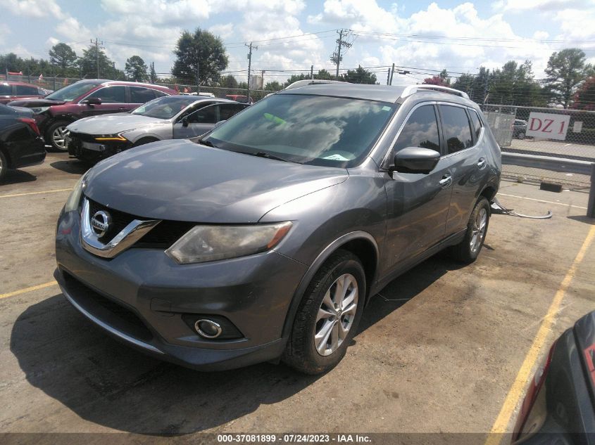 2016 NISSAN ROGUE SV - KNMAT2MV6GP671137