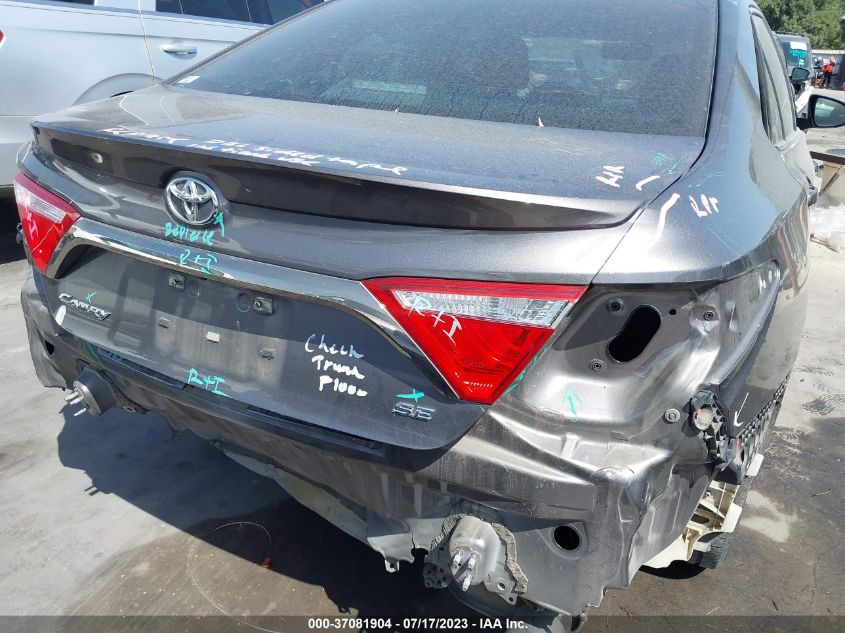 2016 TOYOTA CAMRY SE - 4T1BF1FK2GU212726