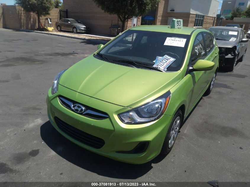 2014 HYUNDAI ACCENT GS - KMHCT5AE6EU181838