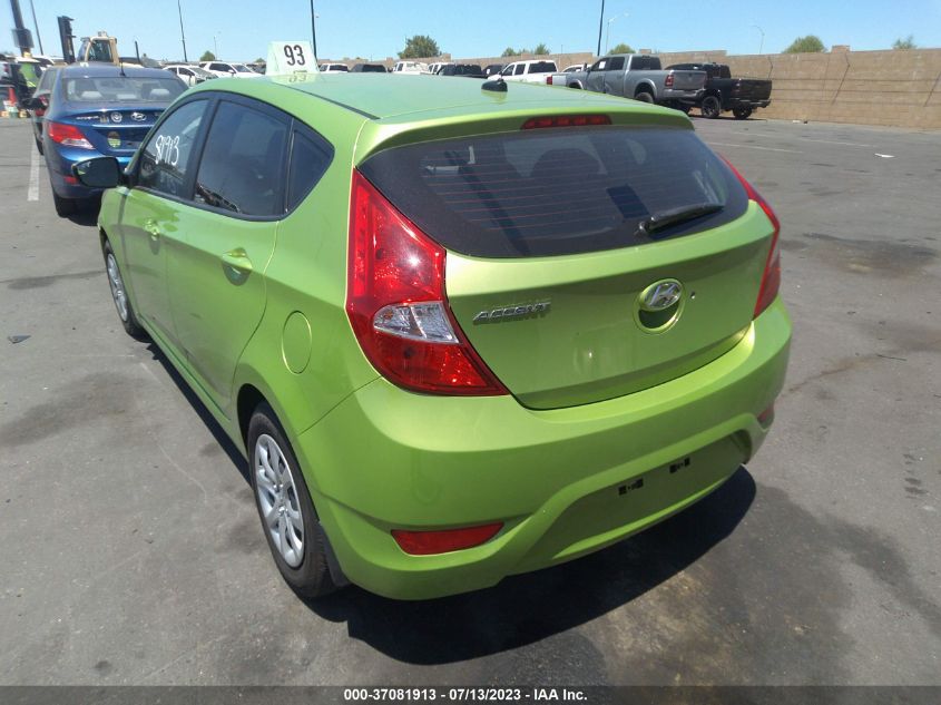 2014 HYUNDAI ACCENT GS - KMHCT5AE6EU181838