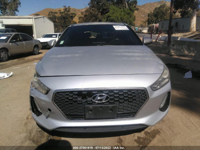 VIN KMHH55LC0JU015496 2018 HYUNDAI ELANTRA GT SPORT