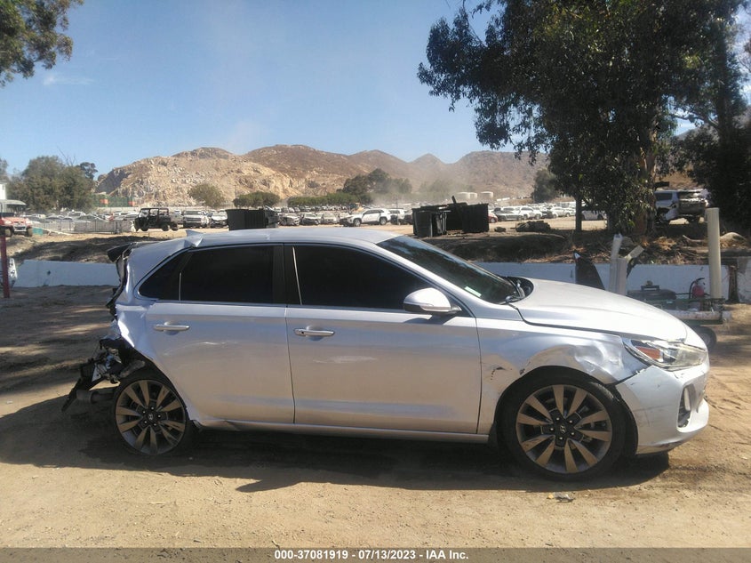 VIN KMHH55LC0JU015496 2018 HYUNDAI ELANTRA GT SPORT