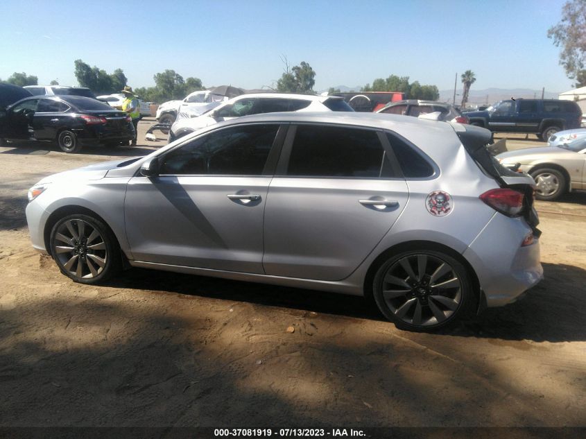 VIN KMHH55LC0JU015496 2018 HYUNDAI ELANTRA GT SPORT