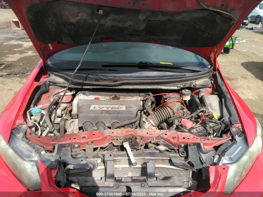 2013 HONDA CIVIC CPE SI 2HGFG4A53DH704252
