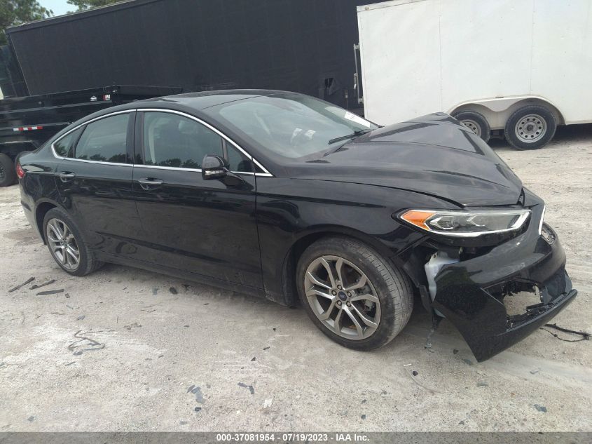 2019 FORD FUSION SEL - 3FA6P0CD5KR101791