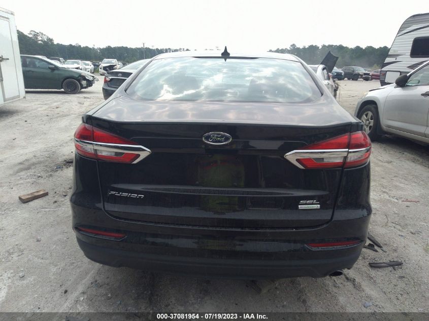 2019 FORD FUSION SEL - 3FA6P0CD5KR101791