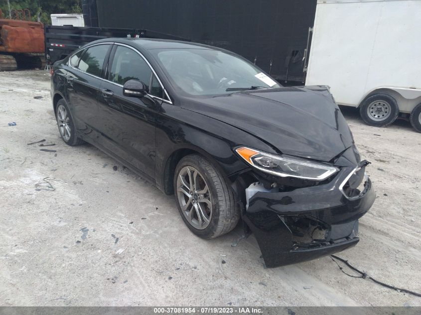 2019 FORD FUSION SEL - 3FA6P0CD5KR101791