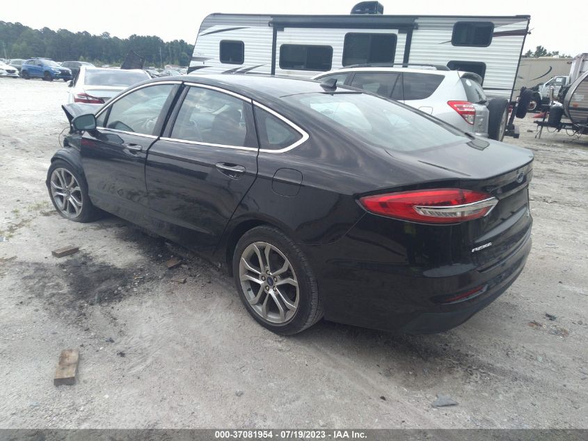 2019 FORD FUSION SEL - 3FA6P0CD5KR101791