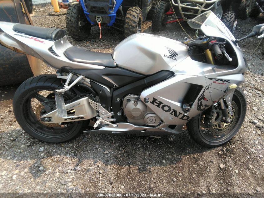 2006 HONDA CBR600 RR - JH2PC370X6M308962