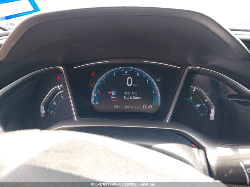 2017 HONDA CIVIC SEDAN EX - 19XFC2F7XHE044933