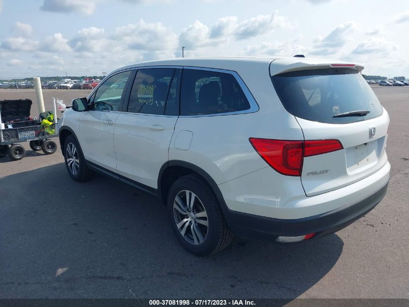 2017 HONDA PILOT EX-L - 5FNYF6H67HB101708