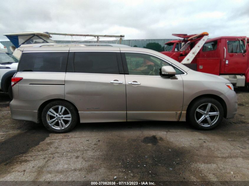 2013 NISSAN QUEST SL - JN8AE2KP7D9067230