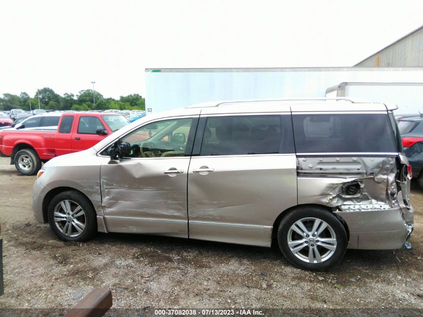 2013 NISSAN QUEST SL - JN8AE2KP7D9067230