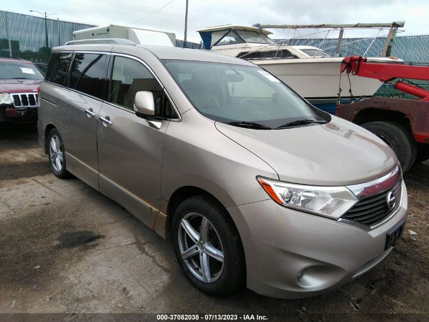 2013 NISSAN QUEST SL - JN8AE2KP7D9067230