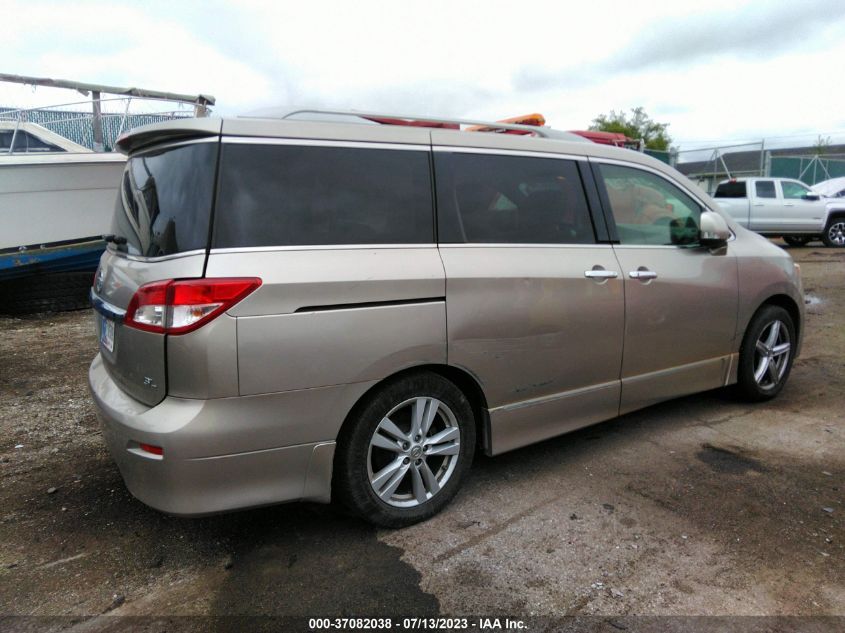 2013 NISSAN QUEST SL - JN8AE2KP7D9067230