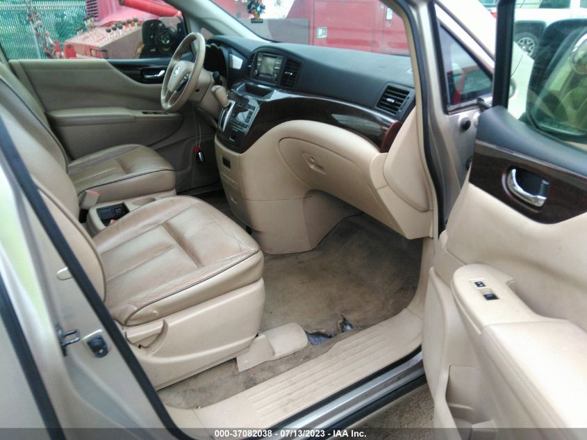 2013 NISSAN QUEST SL - JN8AE2KP7D9067230