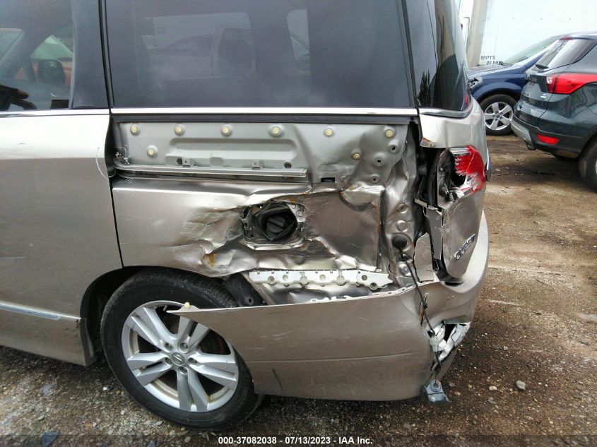 2013 NISSAN QUEST SL - JN8AE2KP7D9067230