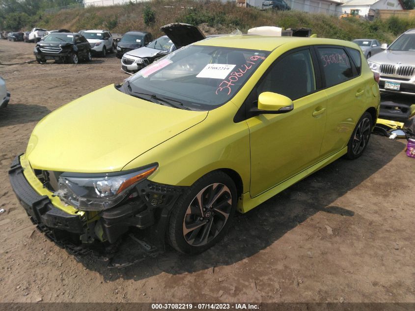2016 TOYOTA SCION IM JTNKARJE4GJ522439