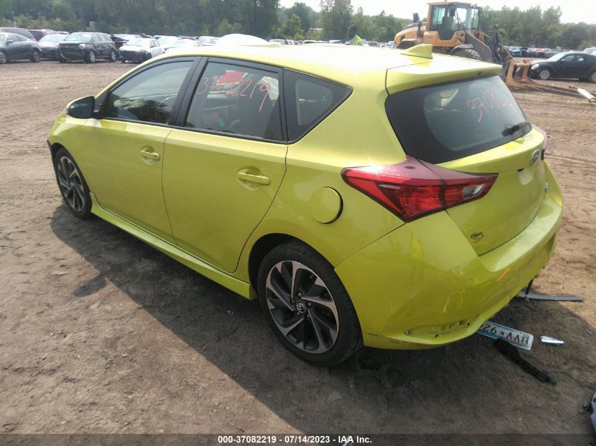 2016 TOYOTA SCION IM JTNKARJE4GJ522439