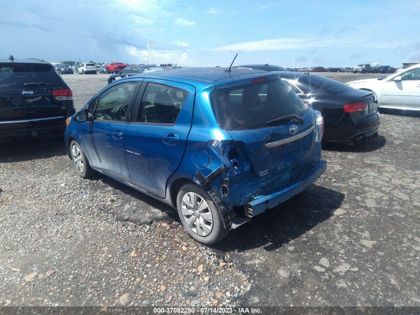 2014 TOYOTA YARIS - JTDKTUD32ED585174
