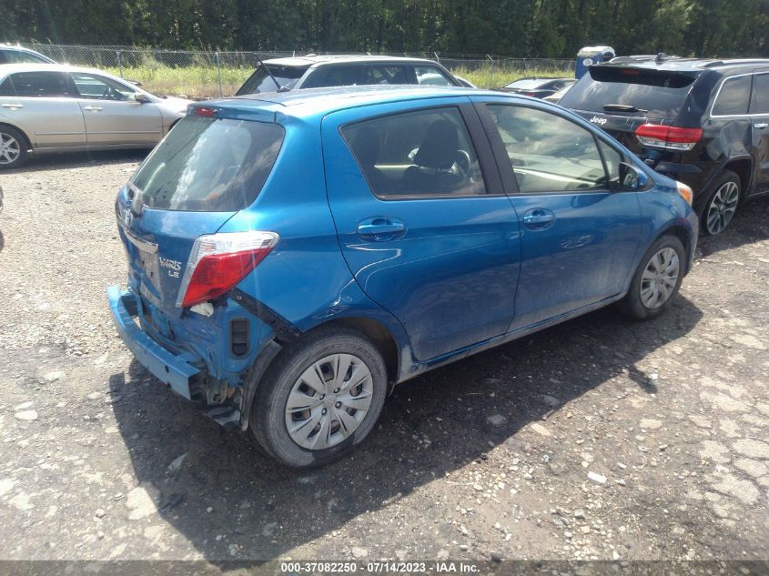 2014 TOYOTA YARIS - JTDKTUD32ED585174