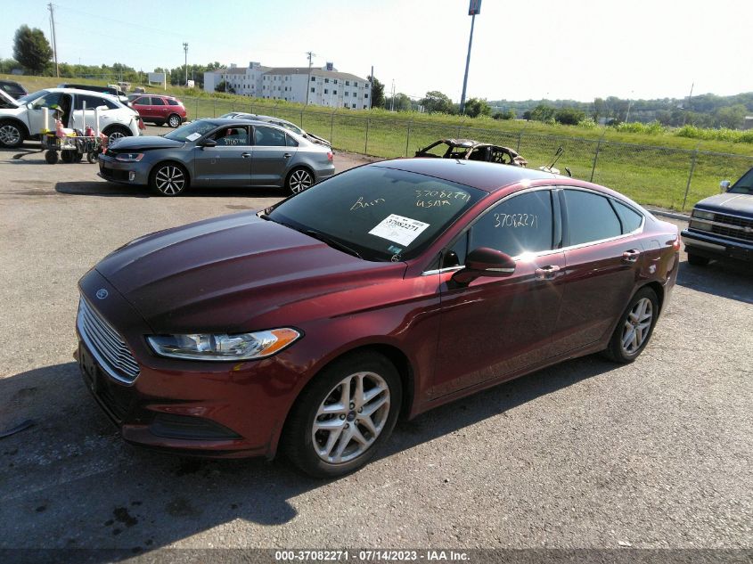 2016 FORD FUSION SE - 3FA6P0H7XGR245699