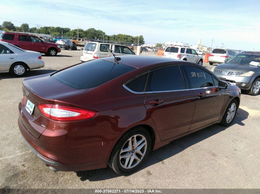 2016 FORD FUSION SE - 3FA6P0H7XGR245699