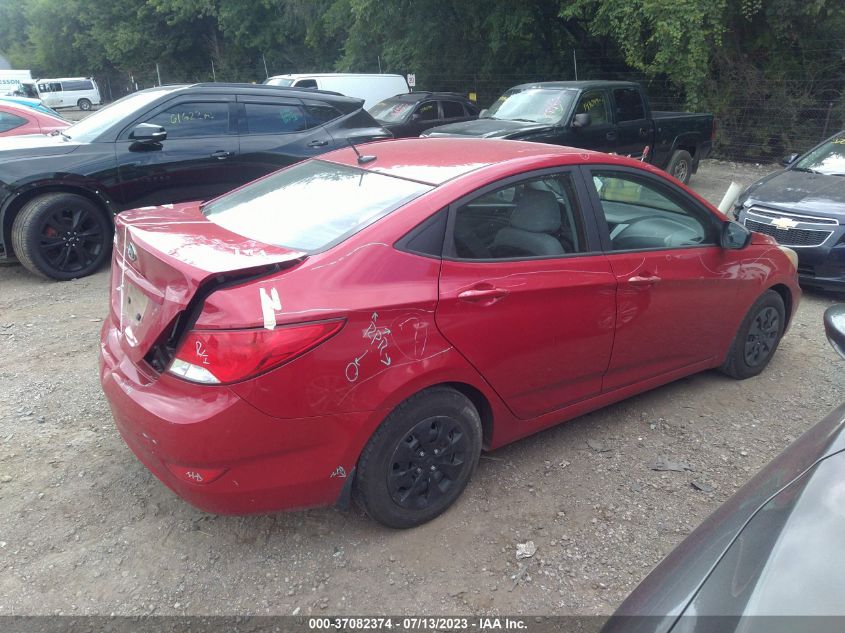 2016 HYUNDAI ACCENT SE - KMHCT4AE6GU151820