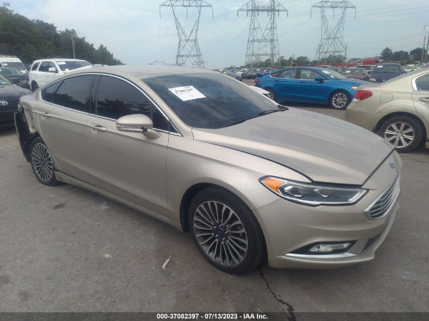 2017 FORD FUSION SE - 3FA6P0T9XHR137092