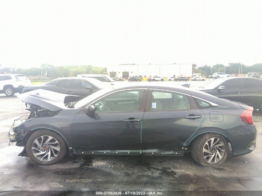 2018 HONDA CIVIC SEDAN EX - 2HGFC2F76JH607424