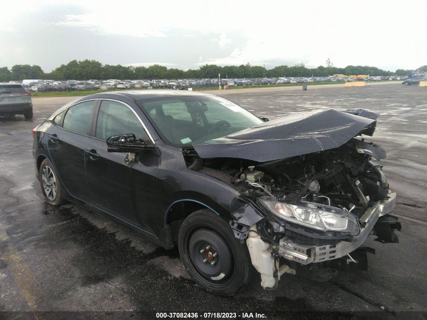 2018 HONDA CIVIC SEDAN EX - 2HGFC2F76JH607424