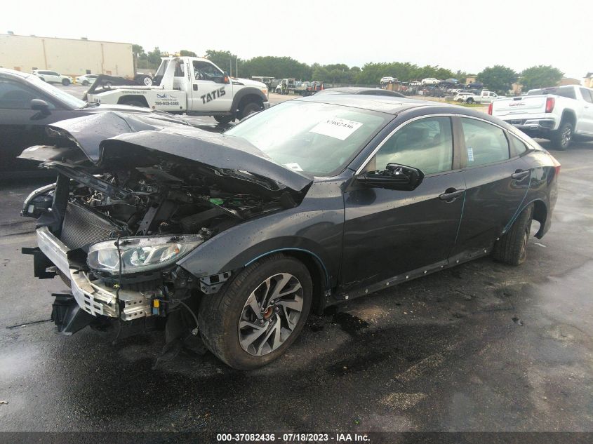 2018 HONDA CIVIC SEDAN EX - 2HGFC2F76JH607424