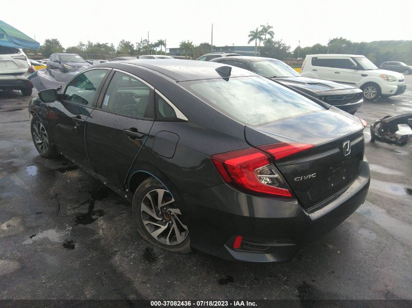 2018 HONDA CIVIC SEDAN EX - 2HGFC2F76JH607424