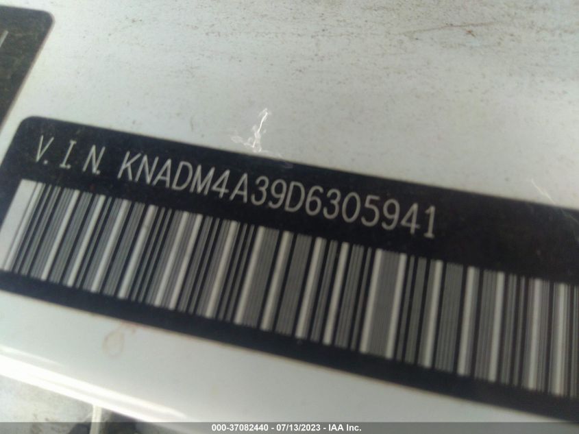 2013 KIA RIO LX - KNADM4A39D6305941