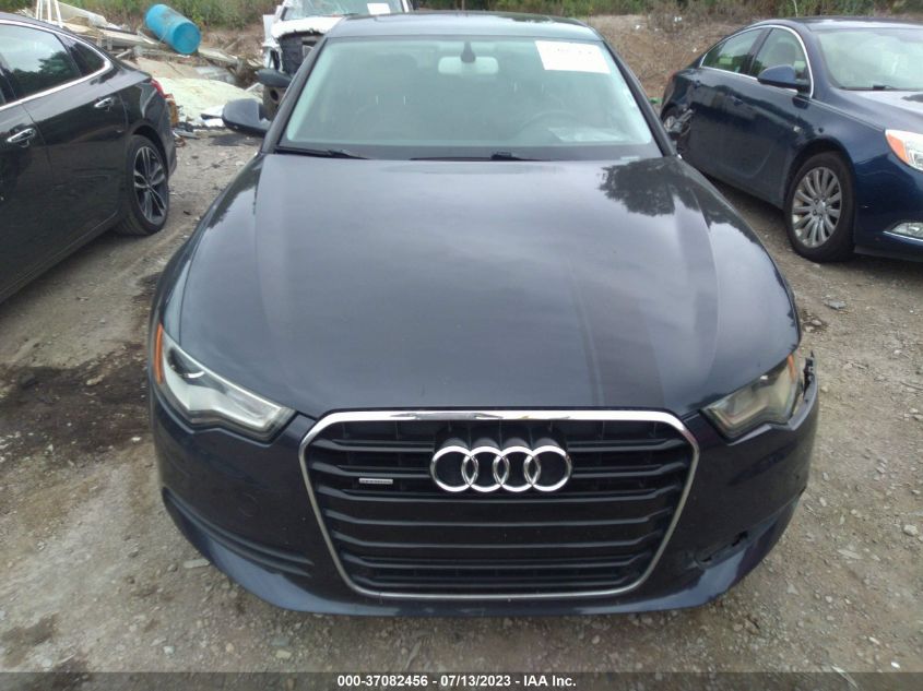 2013 AUDI A6 3.0T PREMIUM PLUS - WAUGGAFCXDN058673