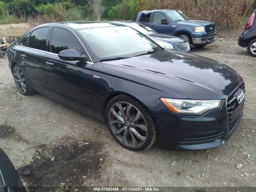 2013 AUDI A6 3.0T PREMIUM PLUS - WAUGGAFCXDN058673