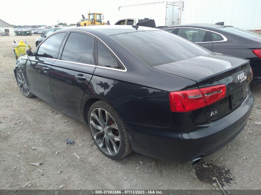 2013 AUDI A6 3.0T PREMIUM PLUS - WAUGGAFCXDN058673