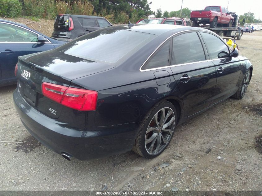 2013 AUDI A6 3.0T PREMIUM PLUS - WAUGGAFCXDN058673