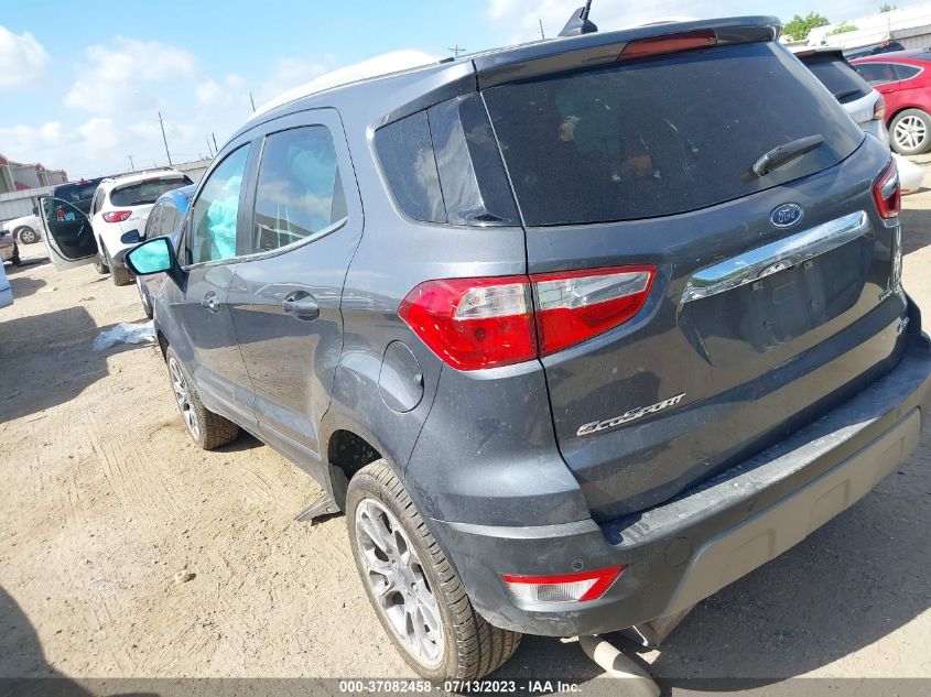 2021 FORD ECOSPORT TITANIUM - MAJ6S3KL3MC401985