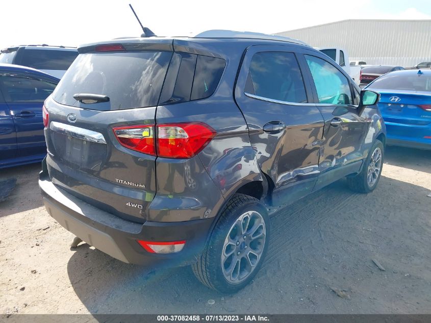 2021 FORD ECOSPORT TITANIUM - MAJ6S3KL3MC401985